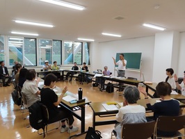 はじめての手話講座の様子