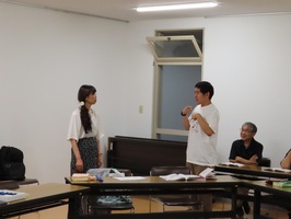 はじめての手話講座の様子