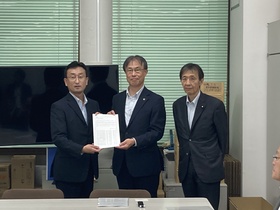 北海道治水関係促進期成会の合同要望