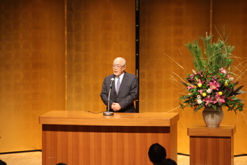 開会の辞－三土建設協会会長