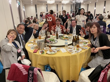 懇親会