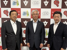 ソメス　染谷会長・副社長来訪