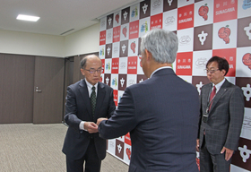 固定資産税評価審査委員辞令交付式