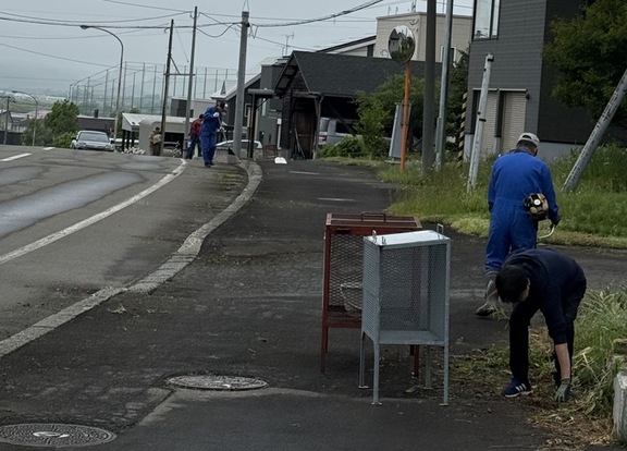 町内会清掃