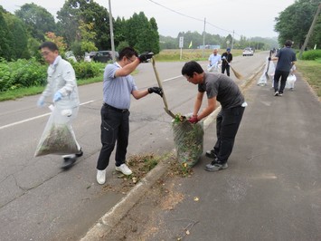 道路清掃ボランティア