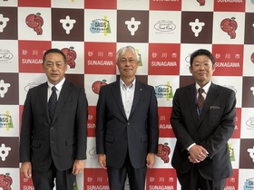 北海道日立システムズ　堀田代表取締役　来訪