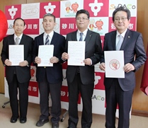 北海道経済販売所との高齢者支え合い事業協定