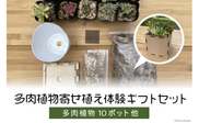 オアリパ　多肉植物寄せ植え体験ギフトセット