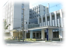 砂川市立病院外観風景