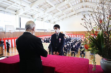 砂川高校卒業式